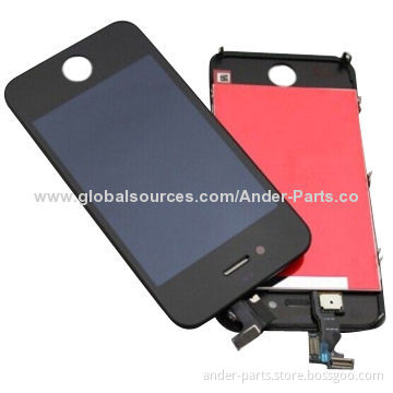 Repair LCD for iPhone 4, with touchscreen digitizer assembly, high quality, wholesale